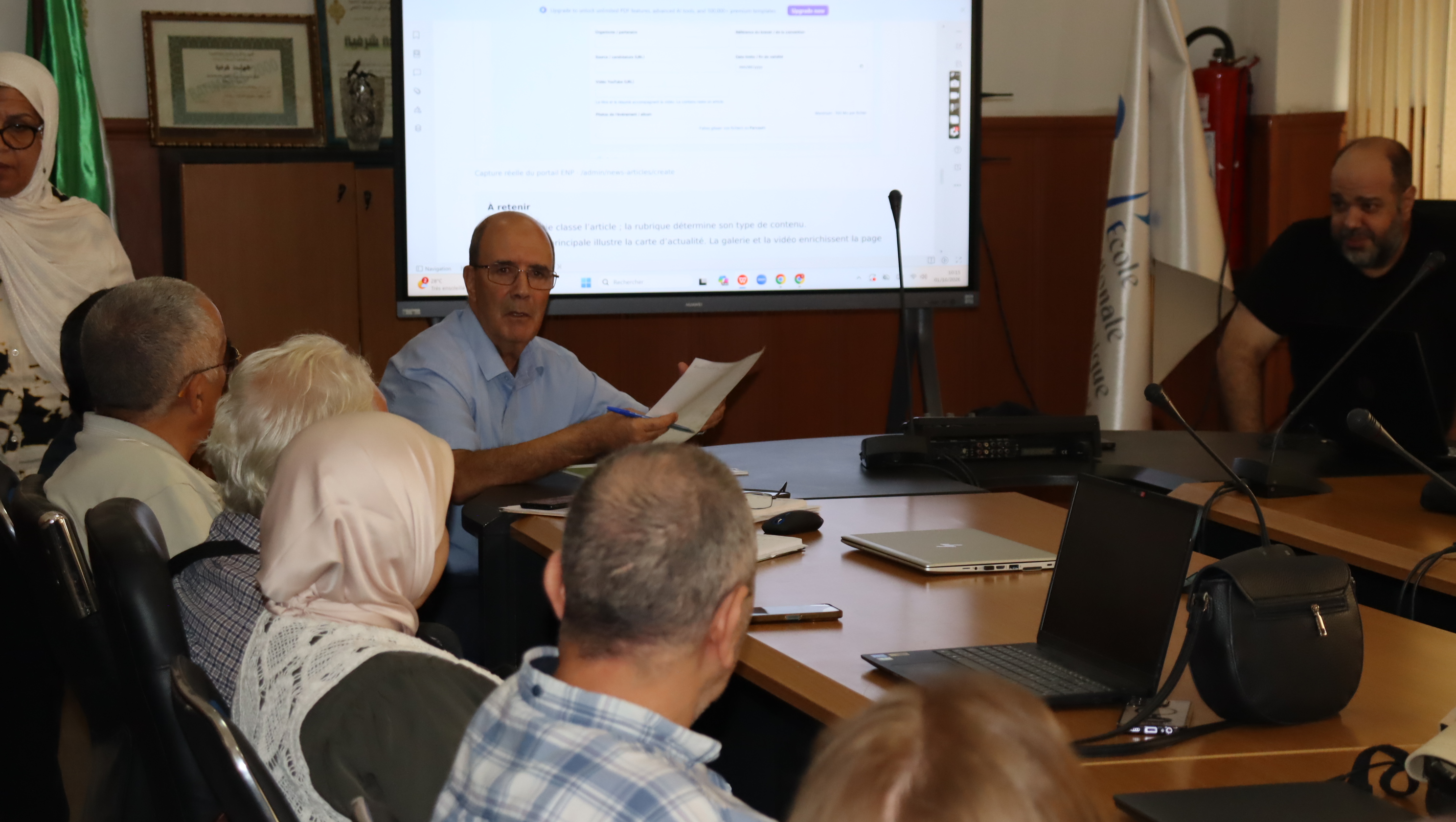 Formation sur nouveau site ENP 4.0