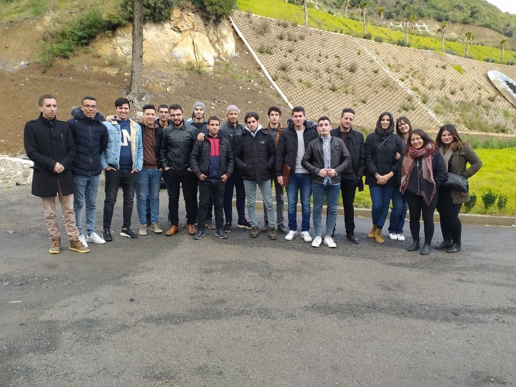 Visite de chantier du club C&C